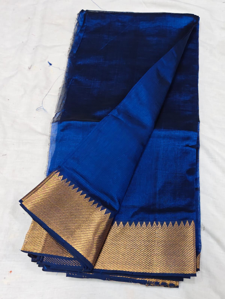 150k mangalagiri cotton by pattu handloom kadi boarder sarees