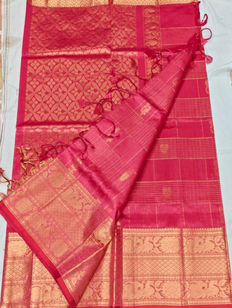 mangalagiri cotton by pattu handloom premium quality double weaving music buta sarees