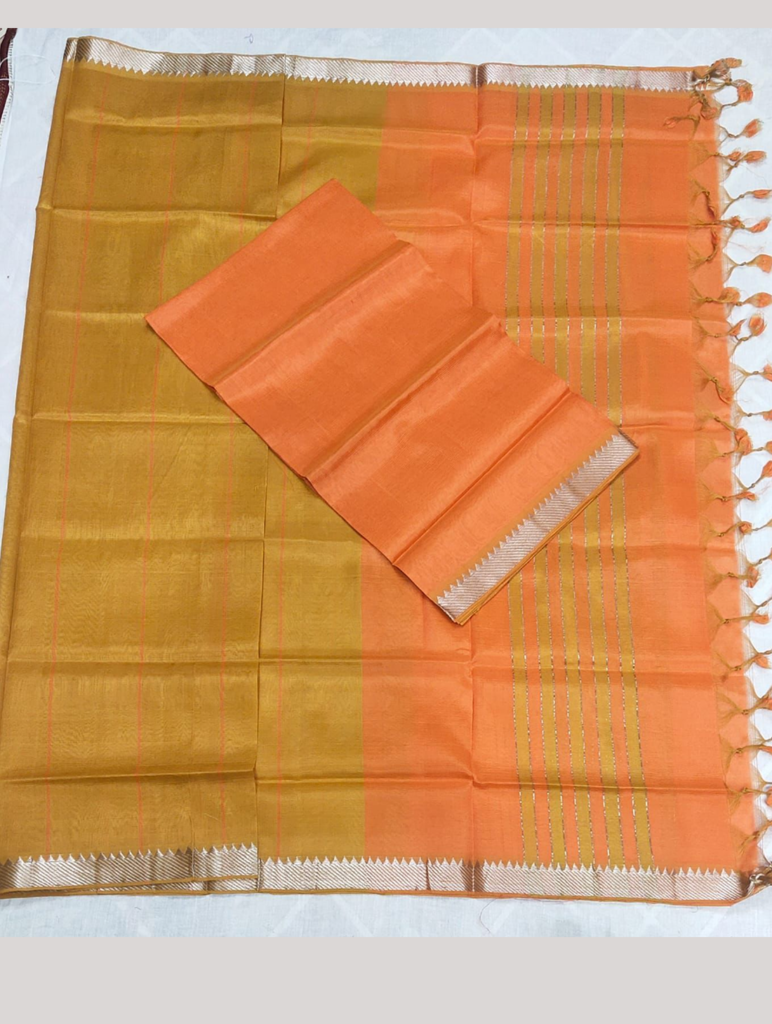 nizam boarder mangalagiri cotton by pattu handloom plain dress materials